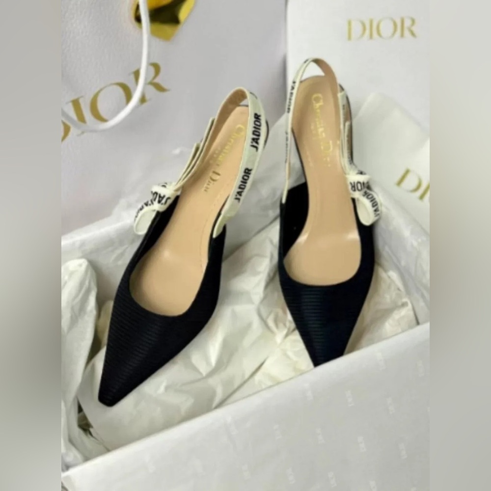 Dior Pointed Slingback Pumps